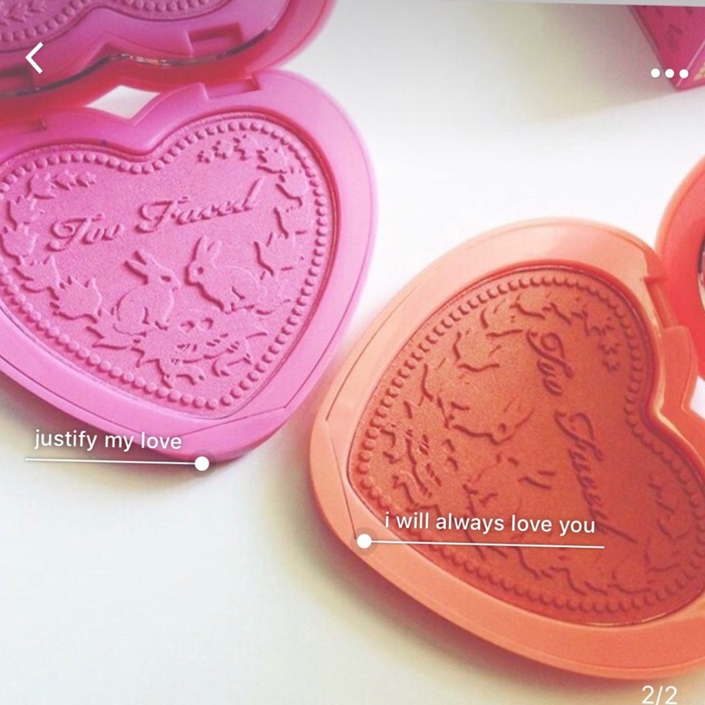 Too faced love flush blush
